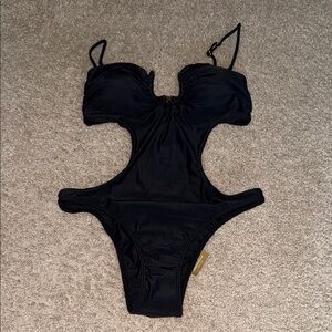 Vix Elegant Black Women's One Piece Swimsuit